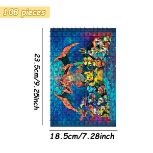 Funko | Pokemon Generations Starters Gathering with Pikachu Anime Wooden Jigsaw Puzzle 108/200/300/500/1000pcs Color Box