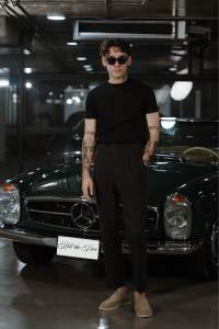 Dice Classic Tee in Black เสื้อยืดผู้ชาย