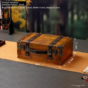 XIANXINGREN | Vintage Wooden Decorative Box
