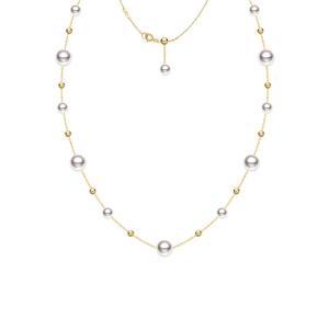 Helas | Akoya Pearl Necklace 18K Gold