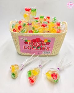 60pcs ROSE LOLLIES CANDY X3PCS/loot bag fillers/paninda/giveaways/party favors.