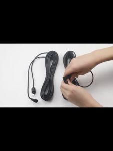 สายพ่วงแบตเตอรี่โซล่าเซลล์ ยาว 5 มดิด อินเตอร์เฟซรูเดียว หลอดไฟโซล่าเซลล์