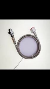 CO2 Adaptor Hose High Pressure 1.5 m for Grohe Blue Home Machine to 2-10 kg Bottles Tank Cylinder
