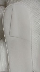 สีขาว 50คู่ รองเท้าสลิปเปอร์กันลื่น สำหรับโรงแรมและสปา พิมพ์โลโก้ คุณภาพดี เกรดพรีเมียม เกรดโรงแรมชั้นนำ