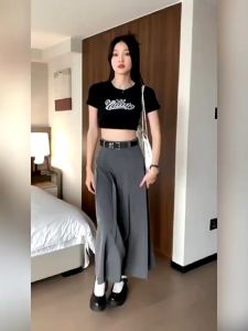 Rok Flare Wanita - Rok Basic Polos - Rok Midi Wanita - Korean Loose Midi Skirt Rok Wanita