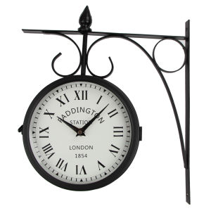 ZHIZHOU | European Antique Style Creative Double-faced Wall Clock