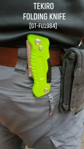 Cutter Pisau Lipat Dengan Obeng TEKIRO GT-FU1984 Utility Folding Knife