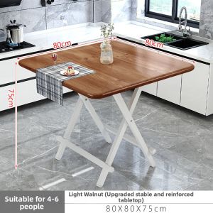 Portable Foldable Table for Dining Study