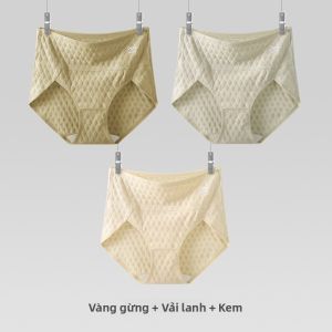 MiiOW | Quần lót cotton nguyên chất cạp cao thoải mái cho nữ quần lót kháng khuẩn 7A cấp độ mới 2024 quần lót tam giác mềm mại thoải mái