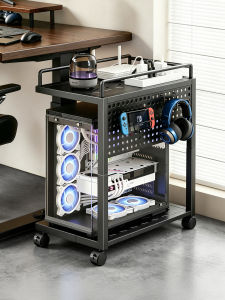 TIANDIYU | Movable Computer Desk Rack for Home or Office Use