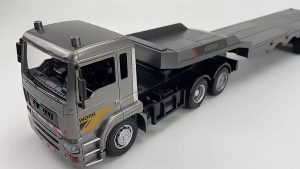 Flaptbed Carriers Remote Control Extended Trailer Engineering Truck Outdoor Activities Toy RC Extended Trailer