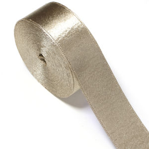 2.5cm 5yards Glitter Satin Velvet Ribbon DIY Handmade Crafts Bow Material Christmas Party Gift Wrapping Ribbon Wedding Webbing
