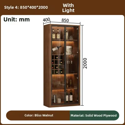 MINGDUO | Retro Style Living Room TV Stand with Side Cabinets