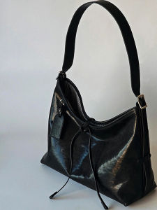 กระเป๋าถือทรงสี่เหลี่ยม ความจุขนาดใหญ่ กระเป๋าสะพายข้างแบบสะพายไหล่กว้างสำหรับผู้หญิง กระเป๋าสะพายข้างแบบลำลอง กระเป๋าสะพายข้าง PU สำหรับผู้หญิง