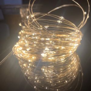 20m 10m Remote Control 8 Function USB String Lights LED Fairy Lights New Year Wedding Party Christmas Garland Garden Decoration