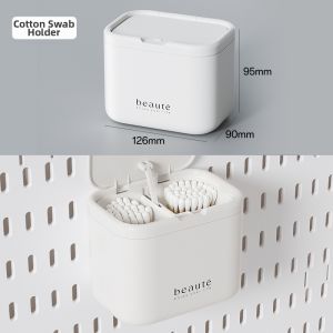 QINFEI | Desktop Organizer Pegboard Shelf Book Desk Clamp