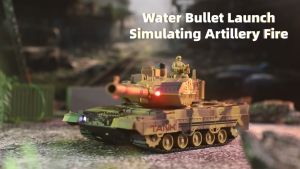 Jackjacktoys Mainan Kendaraan Anak Mobil Spray RC Tank Water Bubble Terdapat Lampu dan Efek Asap