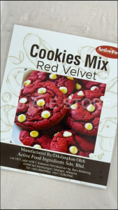 Active Food Red Velvet Cookies Premix 红丝绒曲奇预拌粉 ((500g)