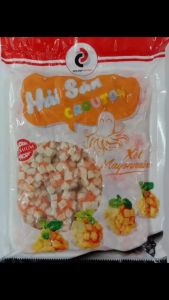 Hải Sản Crouton Xốt Mayonnaise Bánh Mì Hải Sản Nhân Xốt Mayo Gói 480gr - Thương hiệu Đen Đỏ