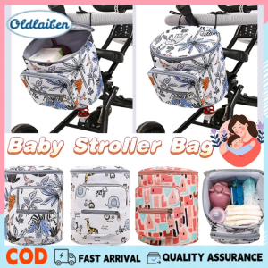 Oldlaiben Multifunctional Baby Stroller Bag Baby Nappy Diaper Bags Stroller Hanging Basket Protable Mommy Bag