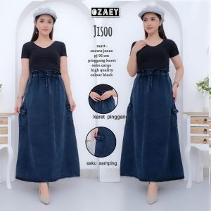 ROK A PREMIUM TERLARIS MODEL Kancing BISA BUAT HADIAH ULANG TAHUN DAN SOFENIR PERNIKAHAN snow hitam dan snow biru
