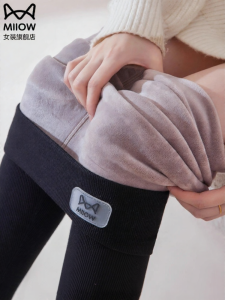 Miiow | Warm Woolen Tights for Women Winter Thickened Long Cotton Pants