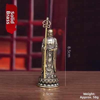 DAYUANTANG | Ksitigarbha Bodhisattva Buddha Statue Desktop Home Office Living Room Decoration