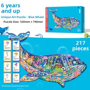XIAOSHUGUOGUO | Educational Dinosaur Art Puzzle for Kids Aged 6 Plus