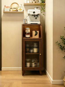 ZHUSHANXIA | Narrow Solid Wood Storage Cabinet 30cm