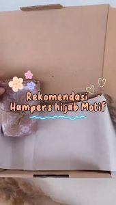 Hampers Hijab Motif Gift Box: Hadiah Pernikahan & Wisuda