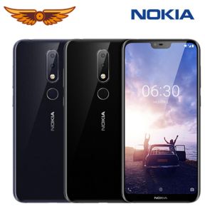Re-furbished Phone Original For Nokia 6.1 Plus Original Nokia X6 Octa-core 5.8 Inches 4GB RAM 64GB ROM LTE 16MP 2160P Fingerprint Smartphone Unlocked Cellphone