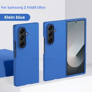 Luxury Skin Feel Frosted Matte Phone Case For Samsung Galaxy Z Fold 8 Ultra 7 6 5 4 3 2 Z Fold 7 Candy Color PC Shockproof Cover