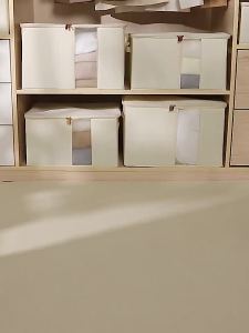 Zipper Storage Box Oxford cloth Quilt Organizer Pouch Large Capacity Clothes Dustproof Beg Simp0anan Pakaian 衣柜收纳盒