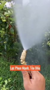 Béc Đồng Phun Sương Áp Lực Cao - Béc Đồng Phun Nguyên Tử - Vòi Phun Nguyên Tử