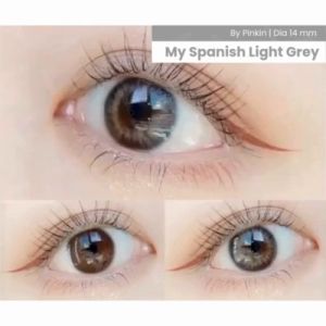 Softlens My Spanish Circle Grey Natural Lens/Softlens My Spanish Grey Natural Lens by Pinkinsoftlens