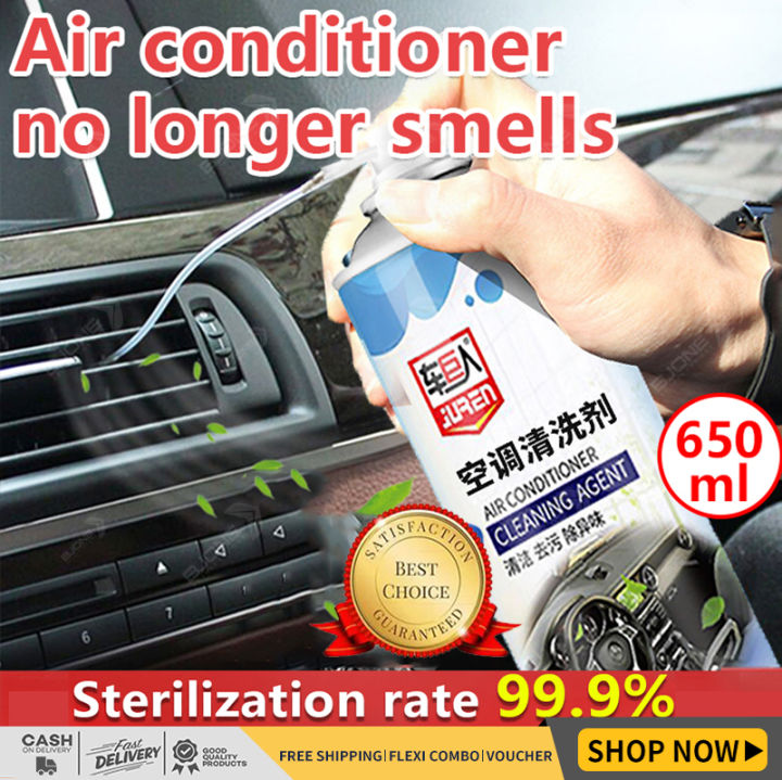 Car Air Conditioner Cleaner Treatment Car Air Cond Anti Bacteria (650ml