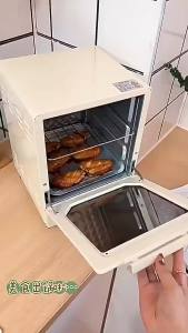 Modern 15L Mirror Oven   Multifunctional Home Electric Oven    Three-Layer Electric Oven   Gift Wholesale