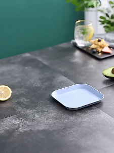 Đĩa Nhựa Lúa Mạch C95 Đựng Hoa Quả Trái Cây Đồ Ăn An Toàn Và Tiện Lợi Lòng Sâu 15cm TTNTC95