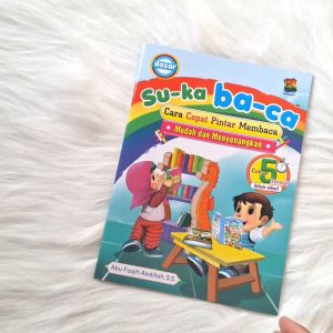 Buku Belajar Membaca TK/PAUD: Suka Baca Dasar & Lanjutan