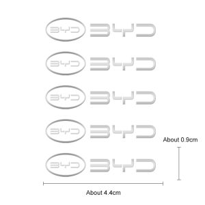 BYD CARE | For BYD Sealion 07 tang F3 E6 Yuan Song Plus F0 Qin Han Dolphin S6 G3 3D Metal Emblem Sticker Decor Car Interior Styling Decals