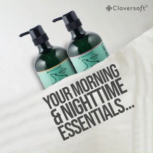 White Magic Cloversoft 750ml Plant-Based Body Wash | Infused With Natural Essential Oil Scents | Safe for Kid | Vegan & Cruelty-Free | Biodegradable Formula | 2 Scent Option |