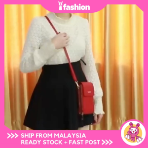 iFASHION 1660 Touch Screen Korean Women Sling Bag Large Capacity Phone Wallet Bag