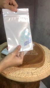 (BISA COD) Plastik Ziplock 10x18 cm Ziplock Putih Plastik Aksesoris Plastik Kemasan ISI 50 LEMBAR