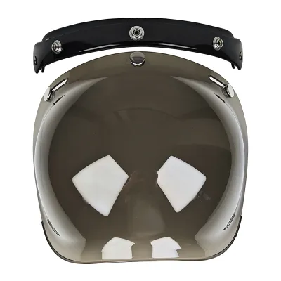 Retro Three-quarter Helmet Bubble Visor Windproof Sun Protection 4 Seasons