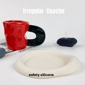 Ins Irregular Cup Mat Silicone Insulation Pad Cloud Shape Nordic High Temperature Resistant Anti Slip Coffee Coaster