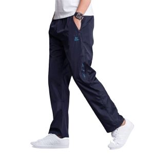 New 2021 Spring-Autumn Mens Sport Speed Dry Pants High Waist Running Mountains Climbing Long Pants Casual Fashion City Style