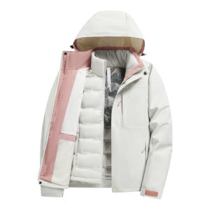 Mexican | Detachable Down Inner Thermal Insulation Waterproof Windproof Winter Womens Ski Jacket