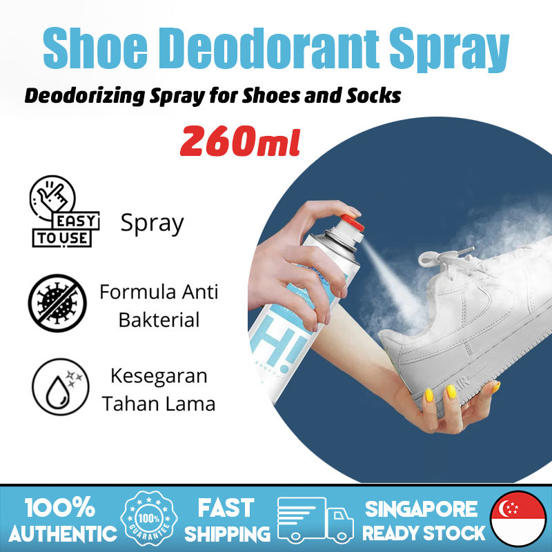 🇸🇬[Ready Stock] Japan AG+ 260ml Shoe Deodorant Spray Foot Shoe Odor Removal Shoe Freshener Deodorizer 鞋子除臭喷雾