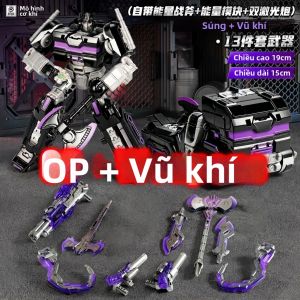Đồ Chơi Xe Tải Biến Hình Mô Hình Cơ Khí Cỡ Lớn MX004A DARK OP 19cm Lấy Cảm Hứng Từ Phim ONE Dành Cho Người Từ 14 Tuổi Trở Lên.