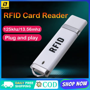 Boland Adjustable Mini Portable TK4100 EM4100 RFID 125KHz S50\S70 14443A 13.56Mhz Proximity Smart EM Card USB ID Rfid Card Reader
